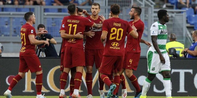 Başakşehir'in rakibi Roma ligde 4 golle kazandı