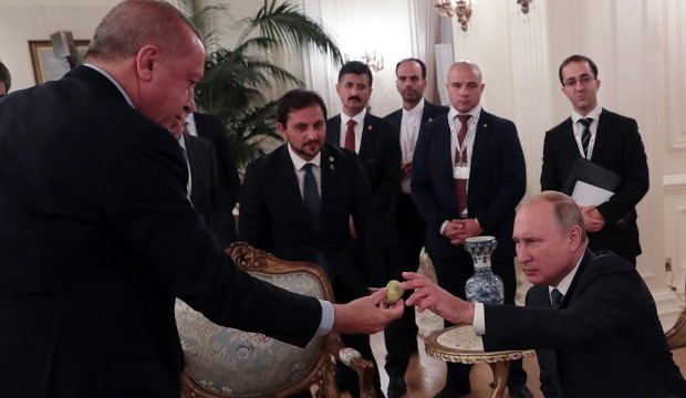 Putin dondurma ısmarlamıştı, Erdoğan incirle karşılık verdi