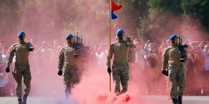 Jandarma uzman erbaş adayları terörle mücadele için yemin etti