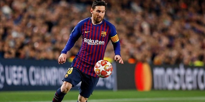 Lionel Messi'den 50. frikik golü