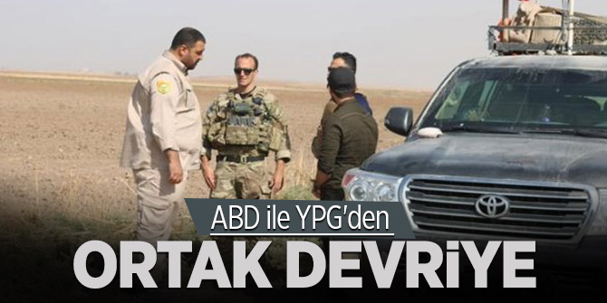 ABD ile YPG'den ortak devriyelere devam
