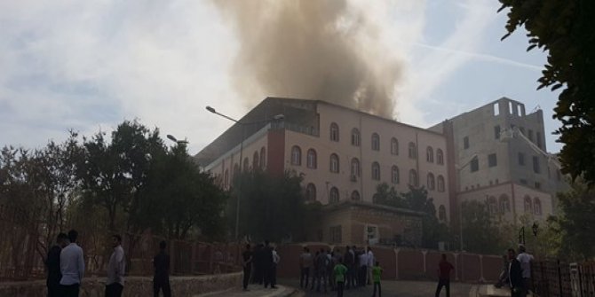 Kur'an Kursu Binasında Yangın