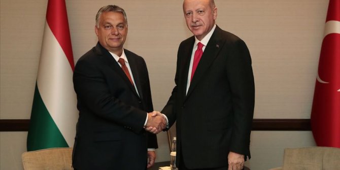 Cumhurbaşkanı Erdoğan Macaristan Başbakanı Orban'ı kabul etti
