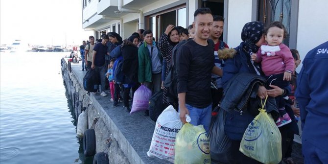 Çanakkale'de 302 düzensiz göçmen yakalandı