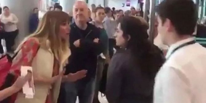Havalimanı çalışanına hakaret eden kadının cezası belli oldu