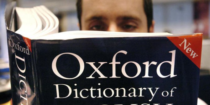 Simit' Oxford Sözlüğü'nde