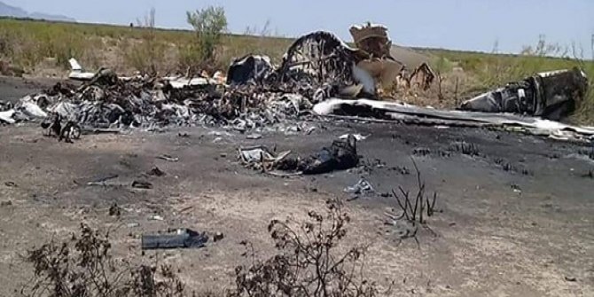 Meksika’da Uçak Düştü