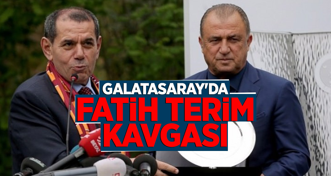 Galatasaray'da Fatih Terim kavgası