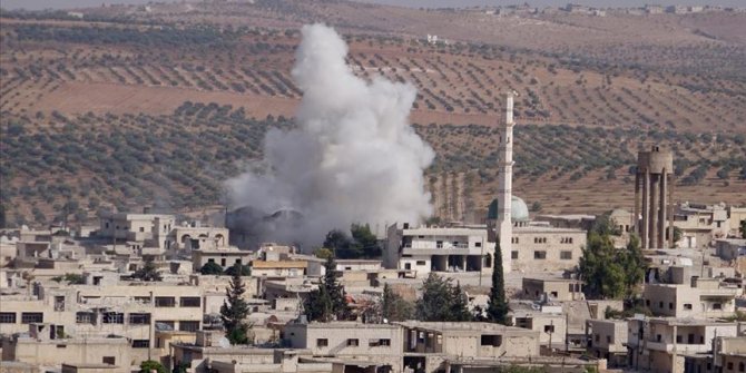 İdlib'e hava saldırısı: Ölü ve yaralılar var