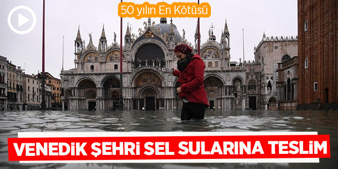 Turistik Venedik şehri sel sularına teslim: 2 ölü