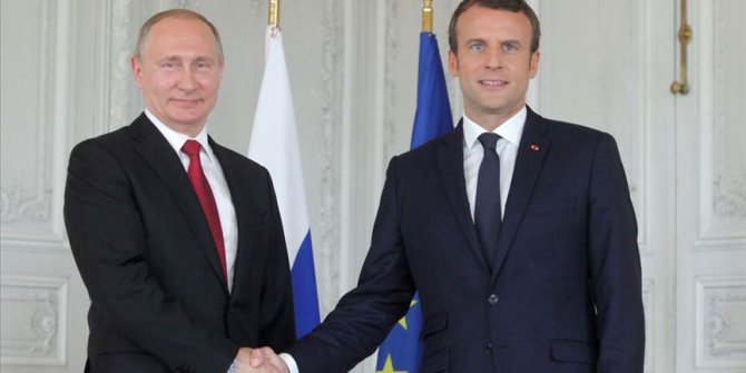Putin ile Macron telefonda Ukrayna ve Suriye'yi görüştü
