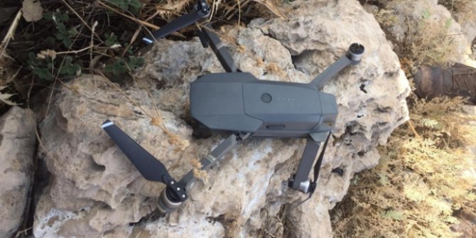 Siirt'te teröristlere ait drone ele geçirildi