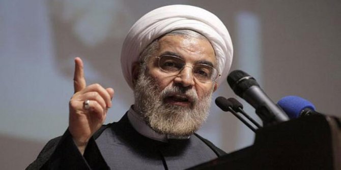 Ruhani: "İran, düşmanların komplolarına teslim olmayacak"