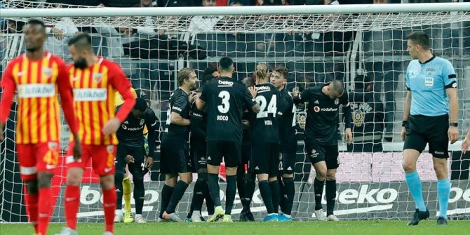 Beşiktaş galibiyet serisini sürdürdü