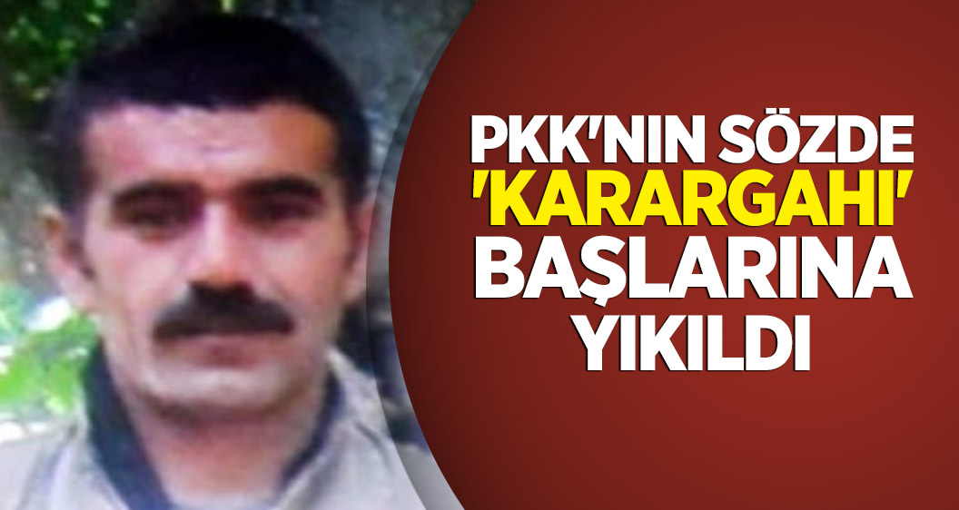 PKK'nın sözde 'karargahı' başlarına yıkıldı