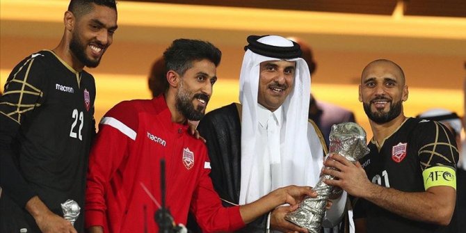 Katar ve Kuveyt'ten Körfez Ulusları Kupası şampiyonu Bahreyn'e tebrik