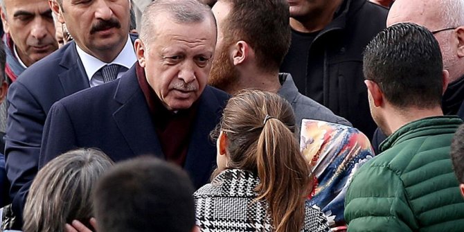 Erdoğan cuma namazını Marmara Üniversitesi İlahiyat Fakültesi Camisi'nde kıldı