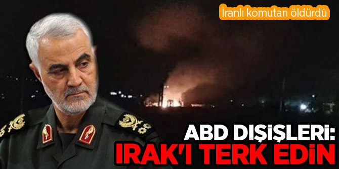 İran'ın efsane komutanı Kasım Süleymani öldürdü