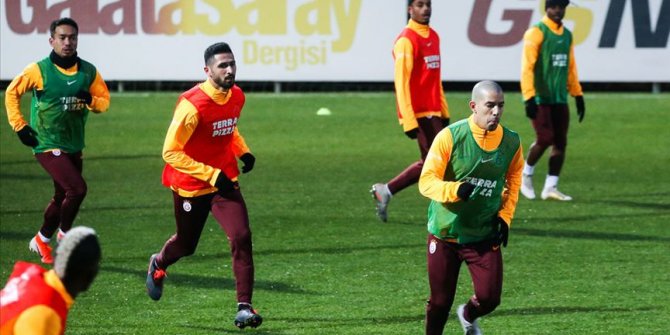 Galatasaray ikinci yarı hazırlıklarını sürdürdü