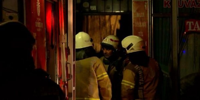 Gaziosmanpaşa'daki yangında 12 kişi dumandan etkilendi