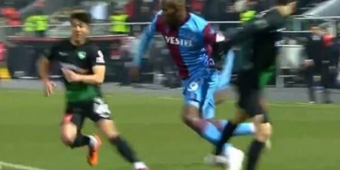 Trabzonspor'da Nwakaeme cezalı duruma düştü!