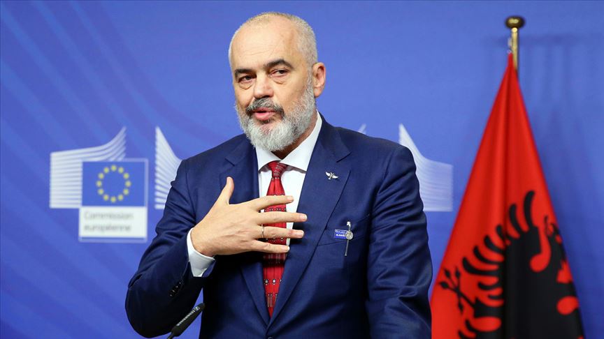 Arnavutluk Başbakanı Rama'dan Türkiye'ye teşekkür
