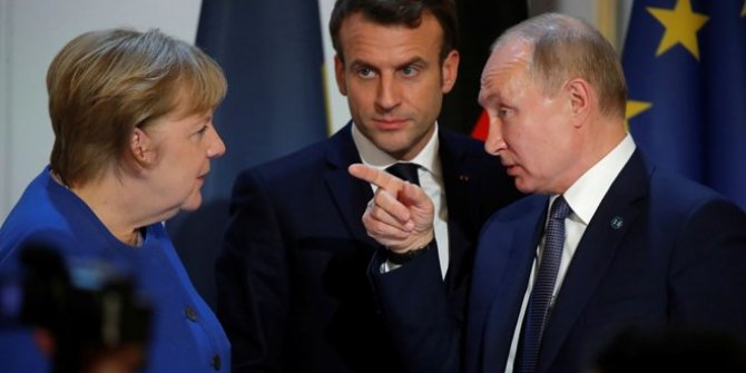 Merkel ve Macron'dan Rusya'ya İdlib çağrısı