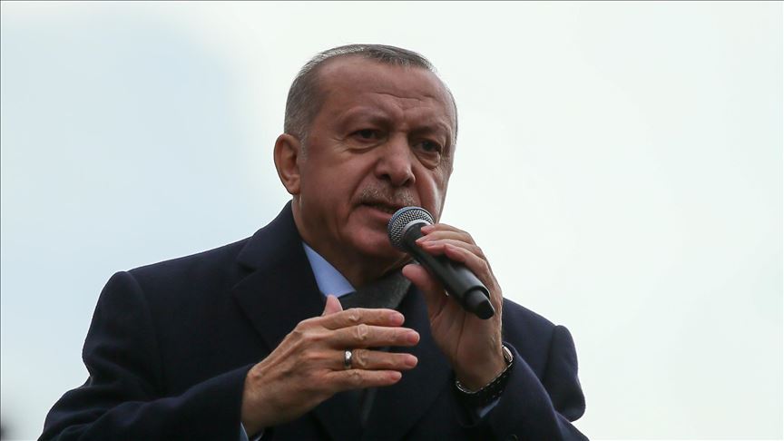 Erdoğan: PKK'lı canilerin cirit attığı bölgelerde şimdi huzur ve barış var