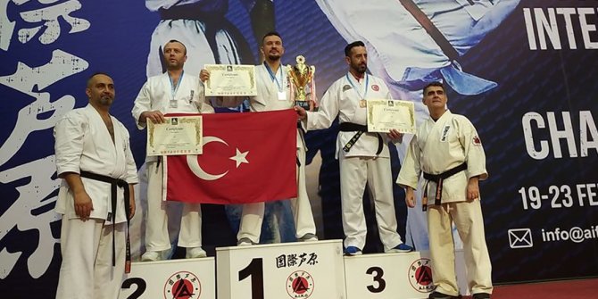 Ashihara Avrupa Şampiyonası'nda Türkiye birinci oldu