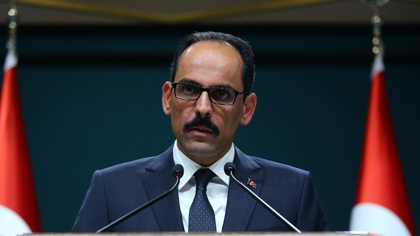 Cumhurbaşkanlığı Sözcüsü İbrahim Kalın: Tunus'un meşru hükümetinin yanındayız