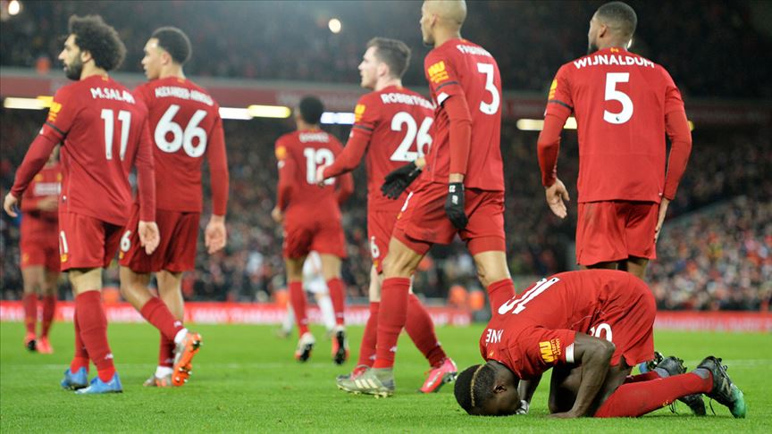 Liverpool, Premier Lig'de üst üste 18. galibiyetini aldı