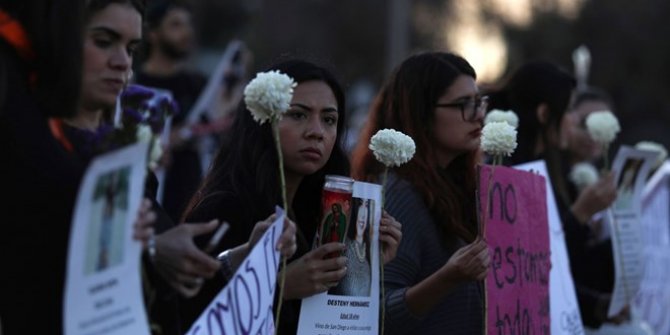 Son 14 ayda 3 bin 960 kadın Meksika’da öldürüldü