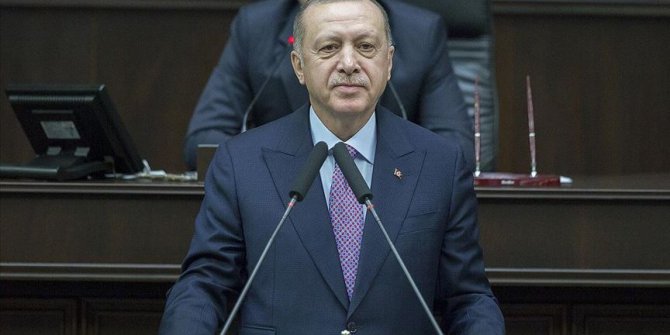 Erdoğan: Tüm terör örgütlerini destekleyen bir kişi bu ülkenin ancak hasmı olabilir