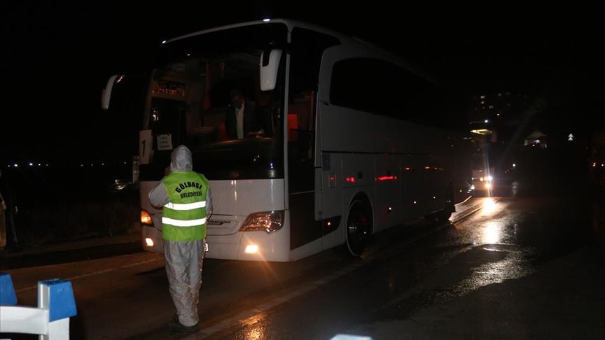 Ankara'da karantinaya alınan 2 bin 25 kişi tahliye edildi