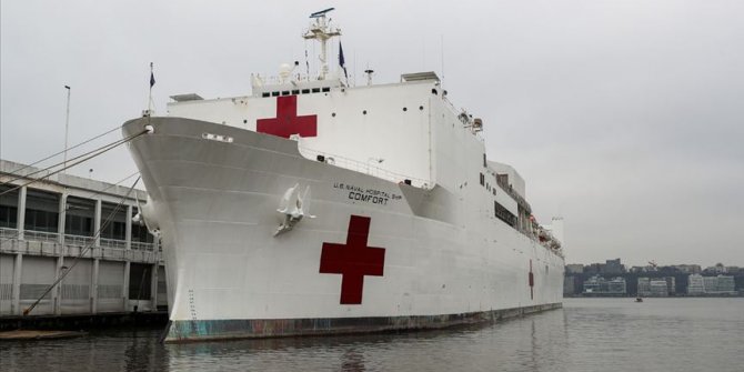 New York Times: Askeri hastane gemisine Kovid-19’lu hastaların alınmaması kabul edilemez