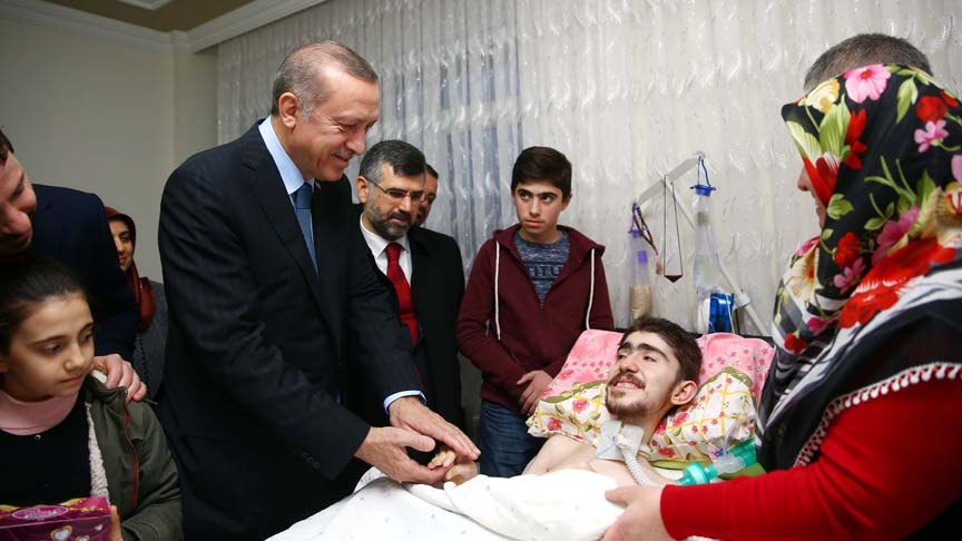 Cumhurbaşkanı Erdoğan, Demir'in cenazesine katıldı