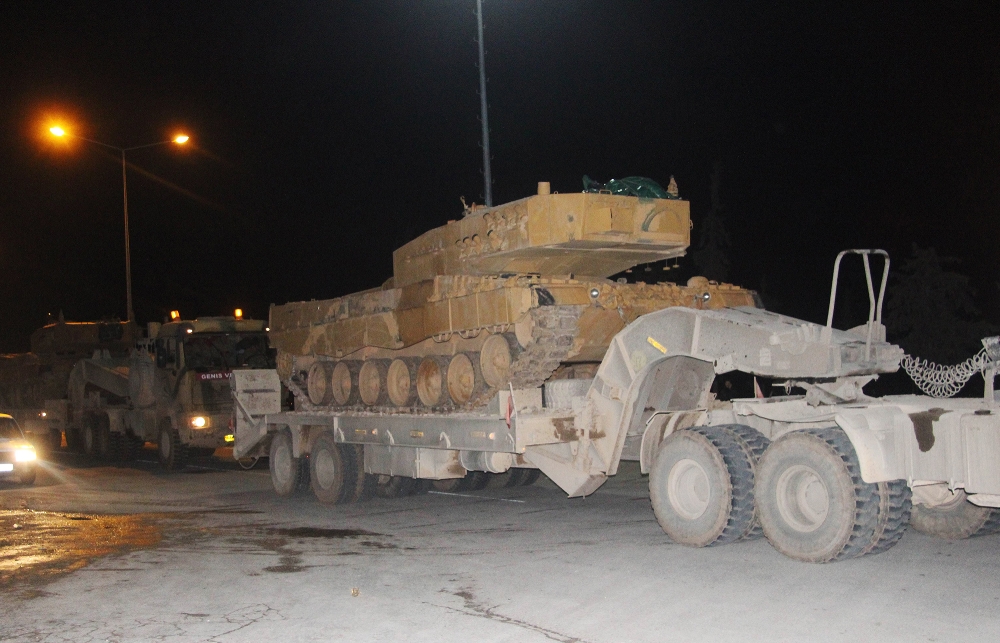 TSK tankları Suriye’ye geçiyor