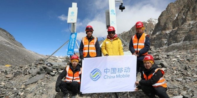 Huawei, Everest’in tepesine 5G antenleri yerleştirdi
