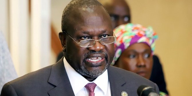 Güney Sudan Cumhurbaşkanı Yardımcısı Machar koronavirüse yakalandı