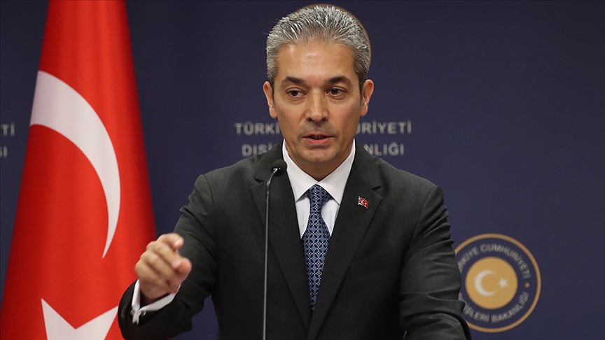 Aksoy'dan AB Komisyonu Başkan Yardımcısı Schinas'ın 'göç' açıklamasına tepki