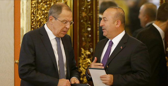 Dışişleri Bakanı Çavuşoğlu ve Lavrov telefonda görüştü