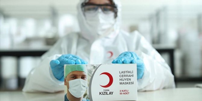 Türk Kızılay maske üretimine yıllar sonra yeniden başladı