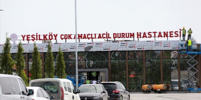TRT, Yeşilköy Acil Durum Hastanesi'nin yapım hikayesinin belgeselini çekti