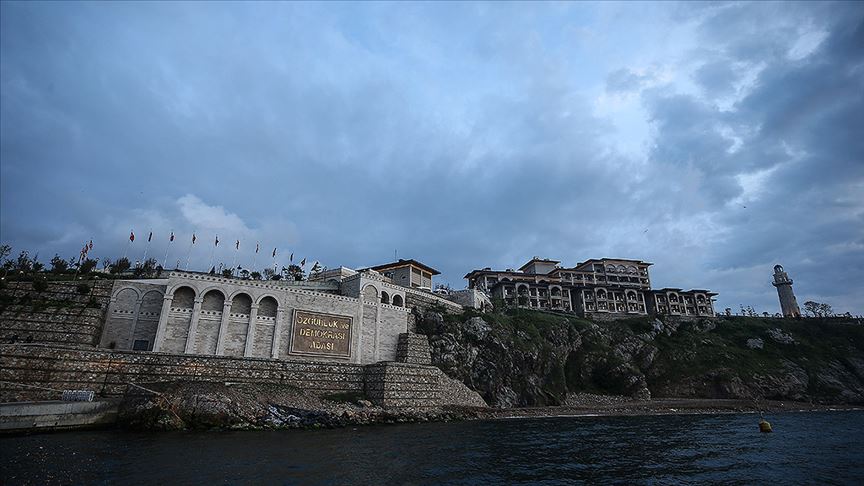 Cumhurbaşkanı Erdoğan'dan 'Demokrasi ve Özgürlükler Adası' paylaşımı