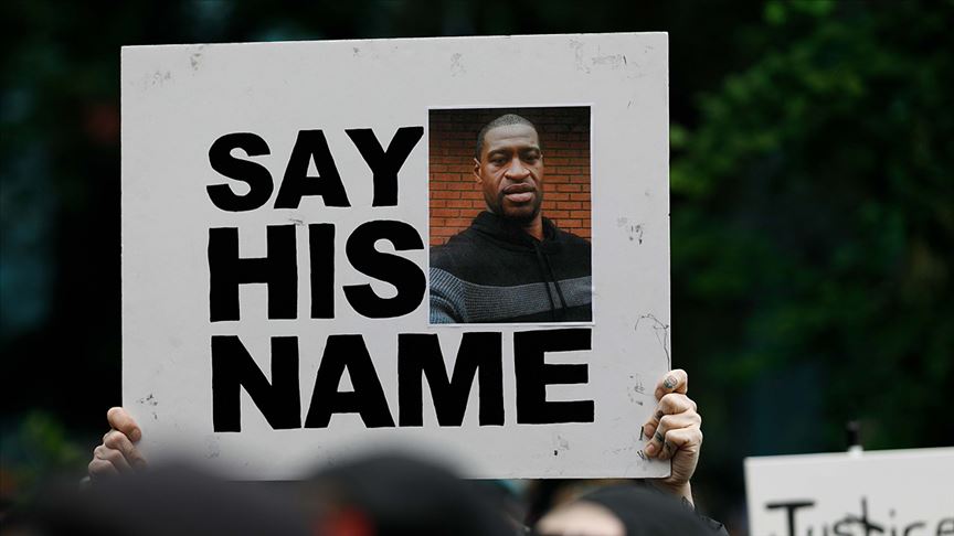 ABD'de öldürülen siyahi Floyd'un cenaze töreni perşembe günü yapılacak