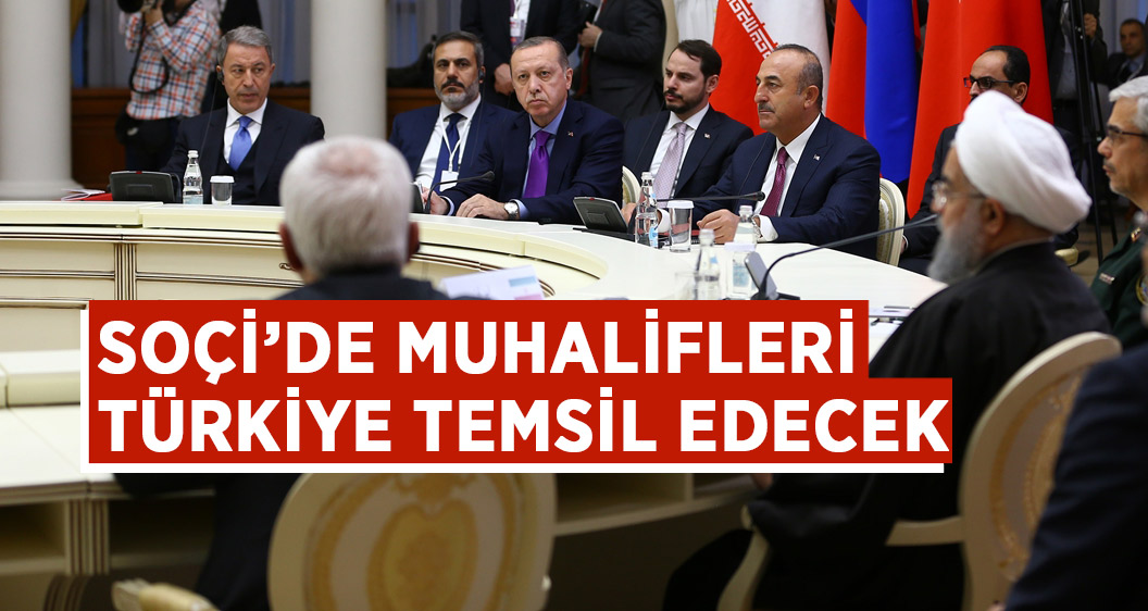 Suriyeli muhaliflerden flaş Soçi kararı! Türkiye temsil edecek
