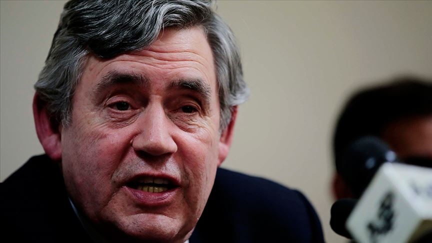 Gordon Brown'dan Türk halkına 'tıbbi yardım' teşekkürü