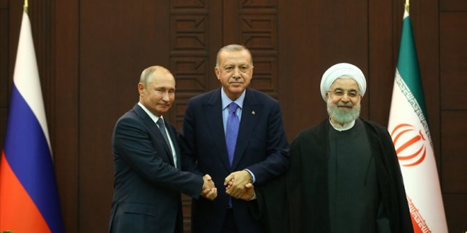 Cumhurbaşkanı Erdoğan, Putin ve Ruhani yarın Suriye'yi görüşecek