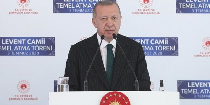Cumhurbaşkanı Erdoğan: Kimsenin ibadethanemize karışmaya hak ve salahiyeti yok