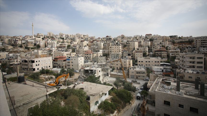 İsrail belediyesi Doğu Kudüs'te 30 Filistinliye yıkım tebligatı gönderdi